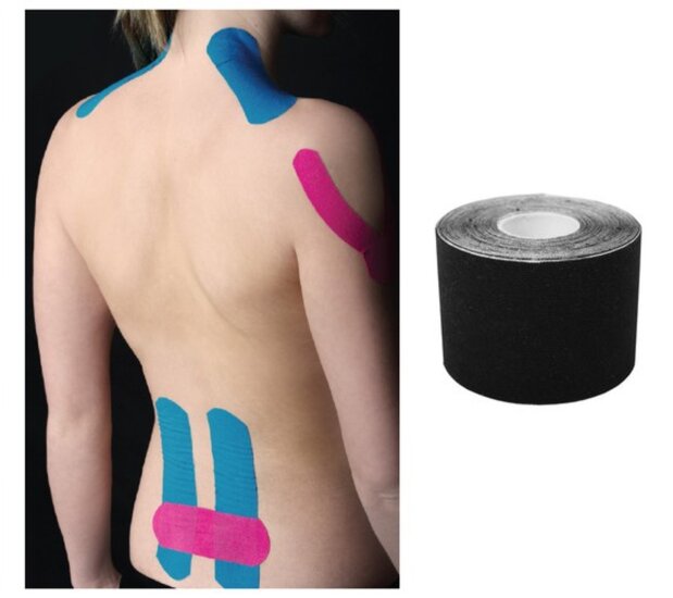 Kinesiotape zwart