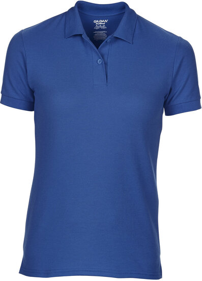 Gildan Polo dames blauw