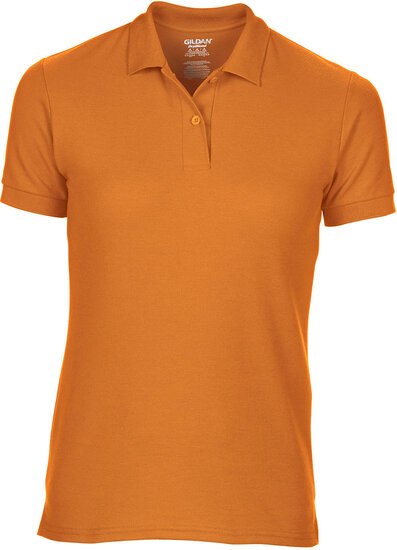 Gildan Polo dames oranje