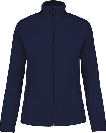 Fleecevest met rits navy