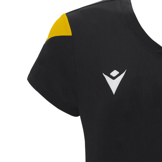 Macron Oxygen shirt zwart geel