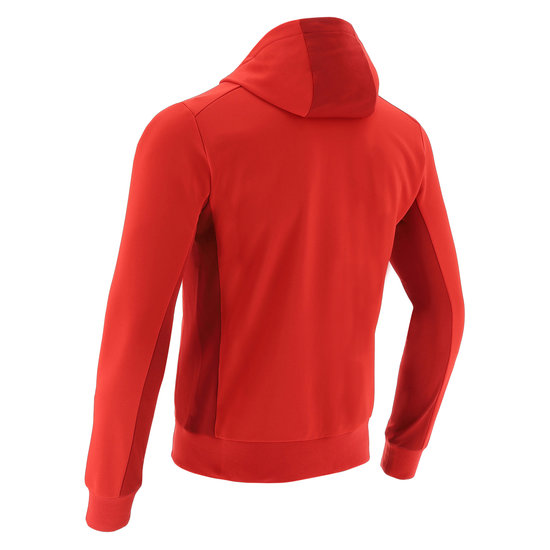 Macron Electro hoodie rood