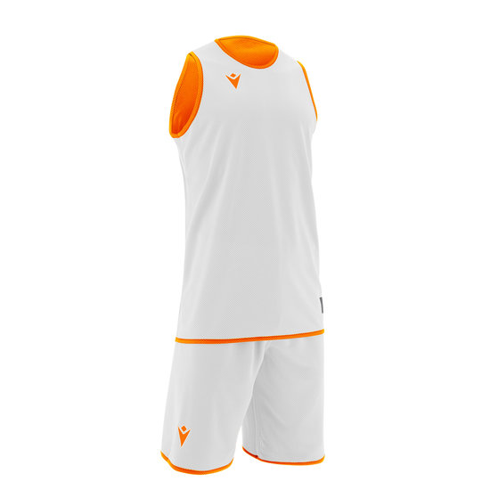 Macron X500 reversible basketbalset oranje