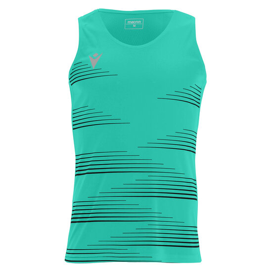 Macron Dorian hardloopshirt turquoise