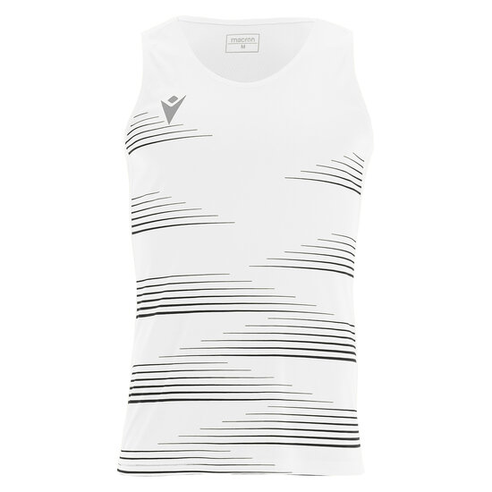 Macron Dorian hardloopshirt wit