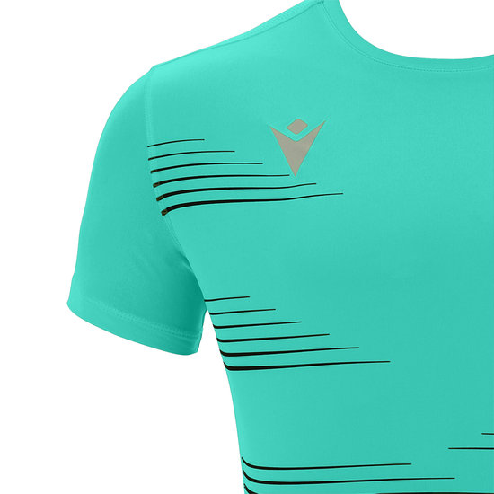 Macron Ivan hardloopshirt turquoise