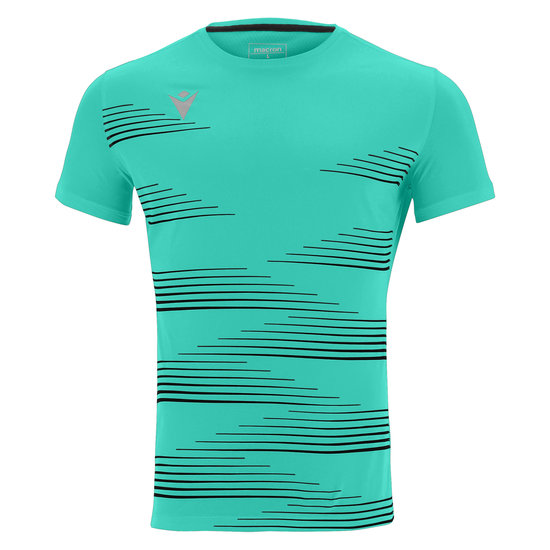 Macron Ivan hardloopshirt turquoise