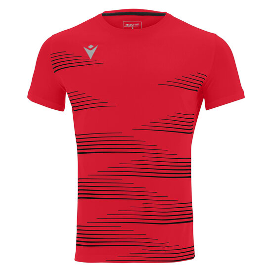 Macron Ivan hardloopshirt rood