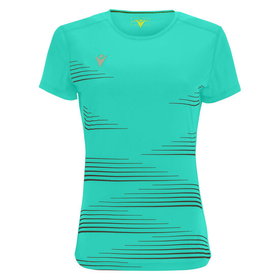 Macron Irma hardloopshirt turquoise