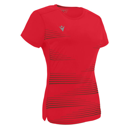 Macron Irma hardloopshirt rood