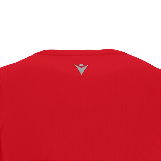 Macron Irma hardloopshirt rood