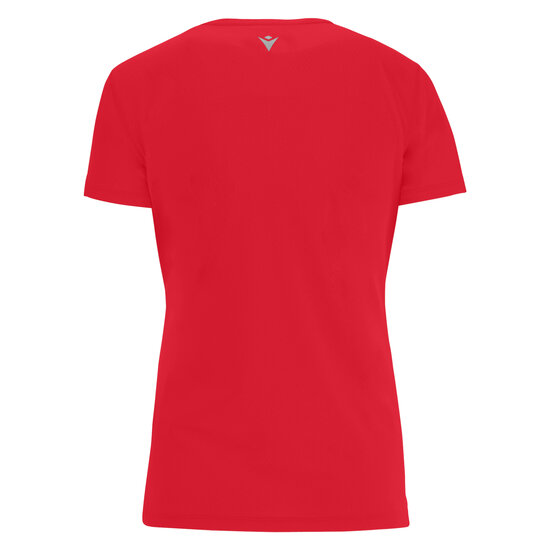 Macron Irma hardloopshirt rood