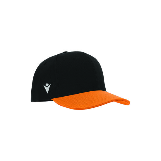 Macron Pepper cap zwart oranje