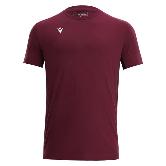 Macron Nevel t-shirt bordeaux rood