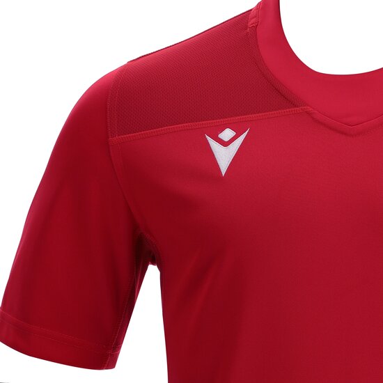 Macron Peridot rugbyshirt rood