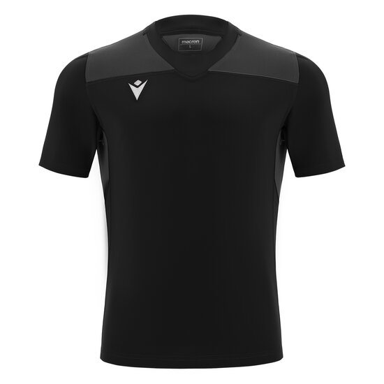 Macron rugbyshirt zwart