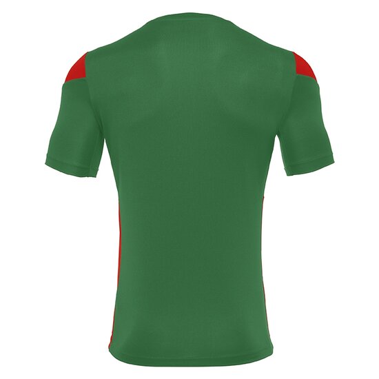 Macron Polis shirt groen rood