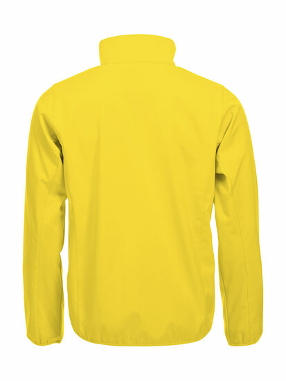 Clique Softshell Jas geel