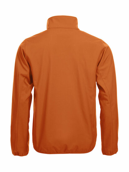 Clique Softshell Jas oranje