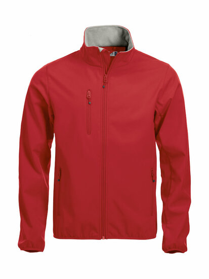 Clique Softshell Jas rood