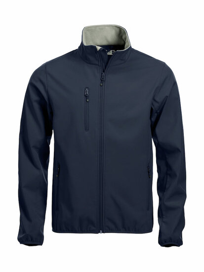 Clique Softshell Jas navy