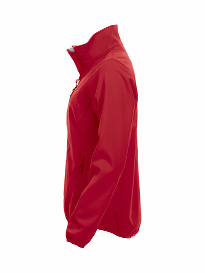 Clique Softshell Jas rood