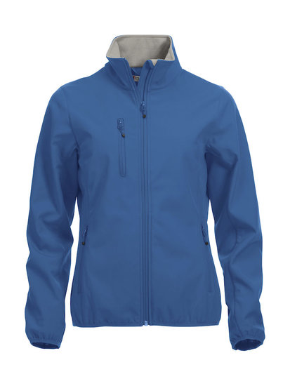 Clique Softshell Jas blauw