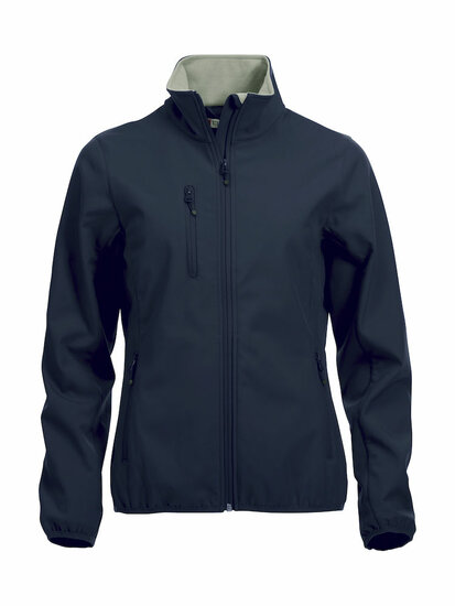 Clique Softshell Jas navy