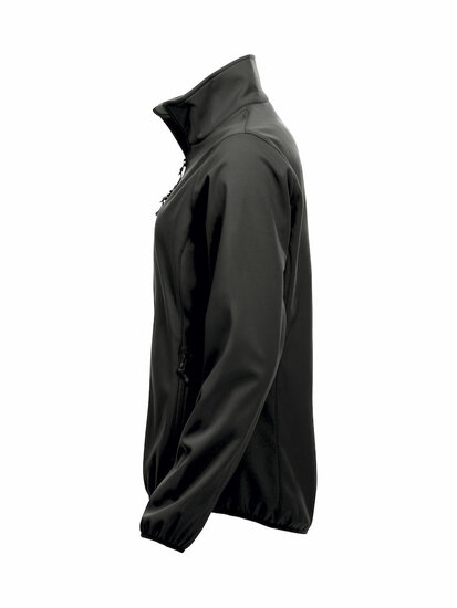 Clique Softshell Jas zwart