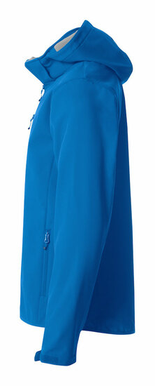 Clique Hoody Softshell Jas blauw