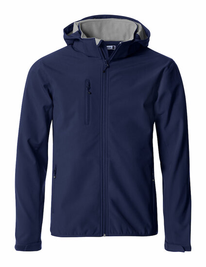 Clique Hoody Softshell Jas navy