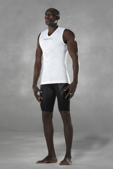 Macron Performance Plus sleeveless - bia