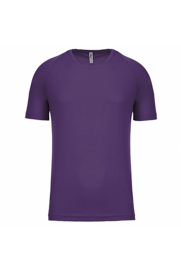 Sportshirt paars quickdry