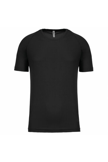 Sportshirt zwart quickdry