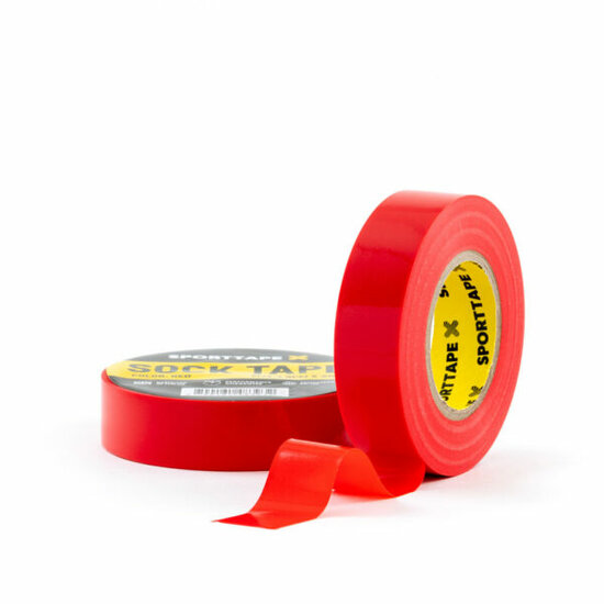 Sokkentape kousentape rood