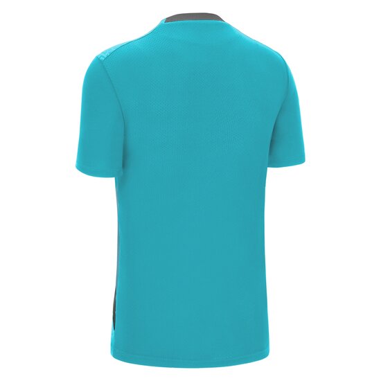 Macron Skat shirt neon blauw