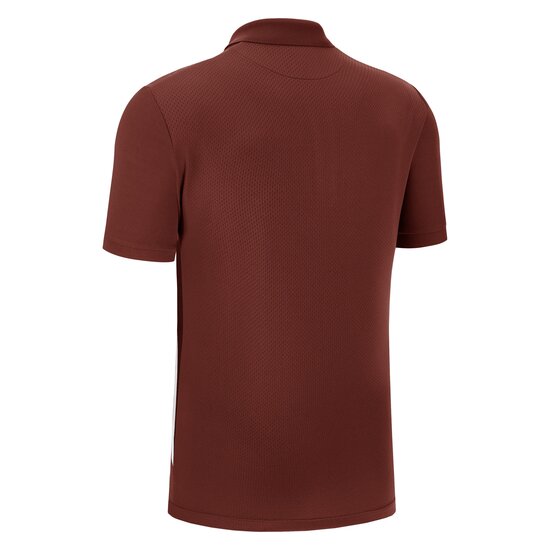 Macron Rap polo bordeaux rood