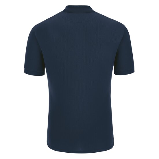 Macron Rap polo navy geel