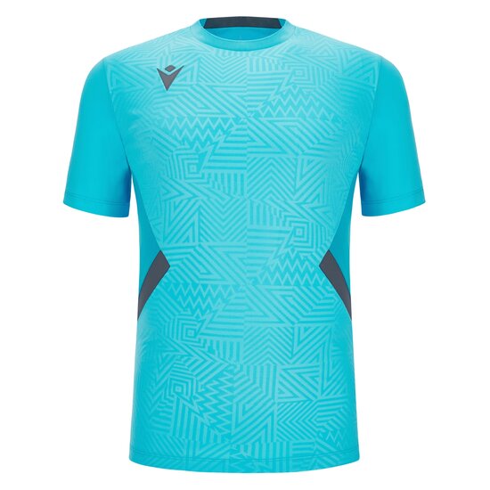 Macron Shedir shirt neon blauw