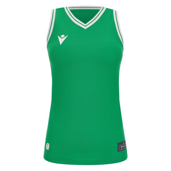 Macron Tellurium basketbalshirt dames groen