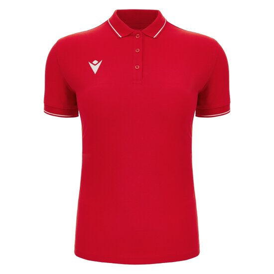 Macron Waltz polo rood