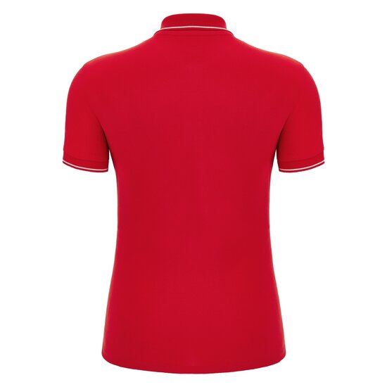 Macron Waltz polo rood