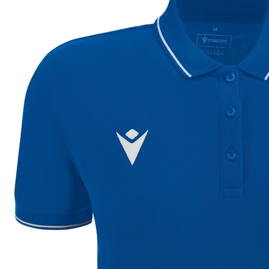 Macron Waltz polo blauw