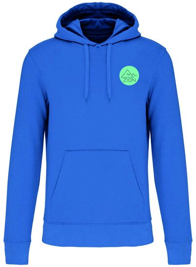 Festival ZION - hoodie heren - blauw