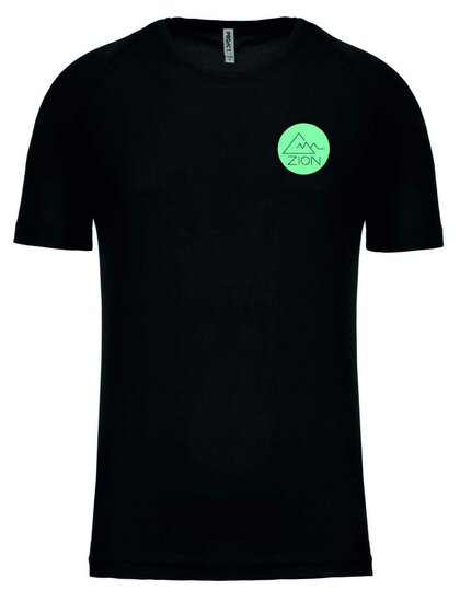 Festival ZION - shirt heren - zwart