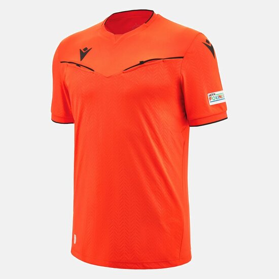 Macron UEFA shirt scheidsrechter rood