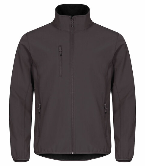 Clique Softshell Jas grijs