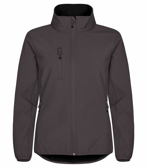 Clique Softshell Jas grijs