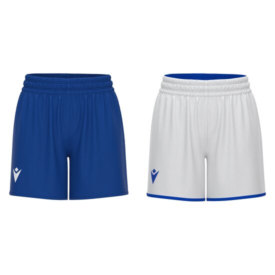 Macron F500 reversible basketbalshort dames blauw