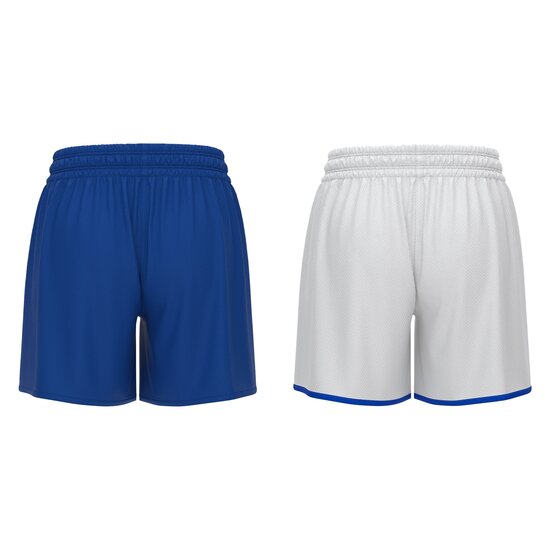 Macron F500 reversible basketbalshort dames blauw